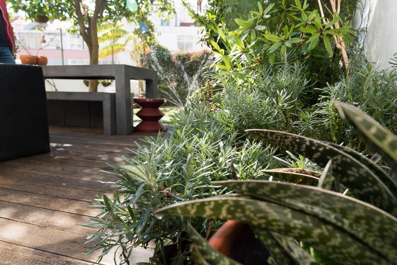 Flat With A Garden In Belem Apartment Lisbon Exterior photo